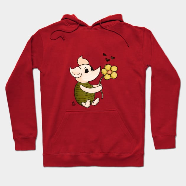 Piglet from Winnie the Pooh Hoodie by Alt World Studios